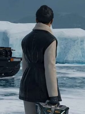 007 First Light 2026 Isola Vale Black Leather Vest