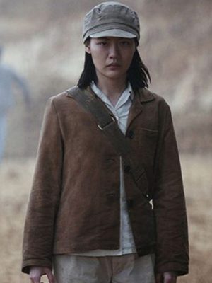 3 Body Problem Young Ye Wenjie Brown Suede Jacket