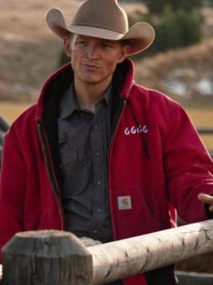 Yellowstone S04 Jimmy Hurdstrom Red 666 Jacket Hoodie