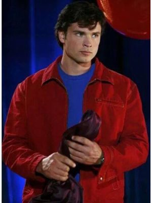 Clark Kent Smallville Red Cotton Jacket
