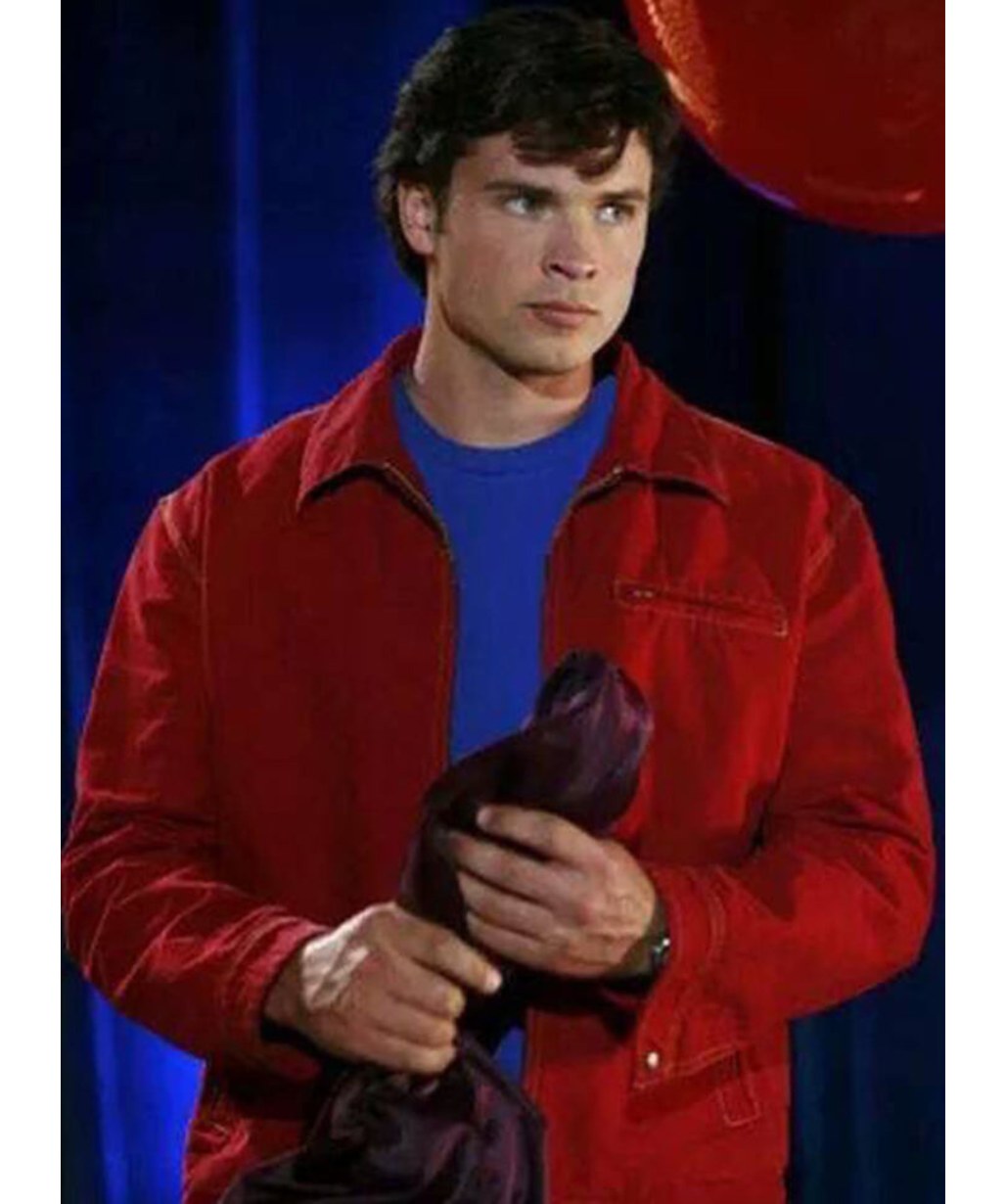Clark Kent Smallville Red Cotton Jacket