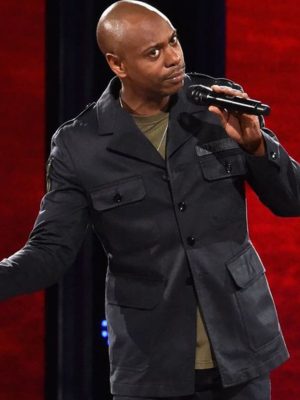 Dave Chapelle Black Cotton Jacket