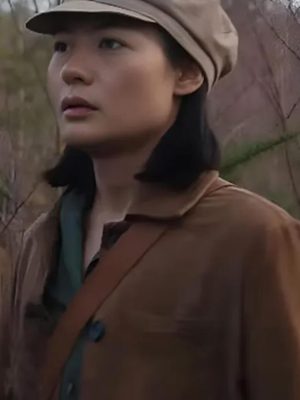 3 Body Problem Young Ye Wenjie Brown Suede Jacket