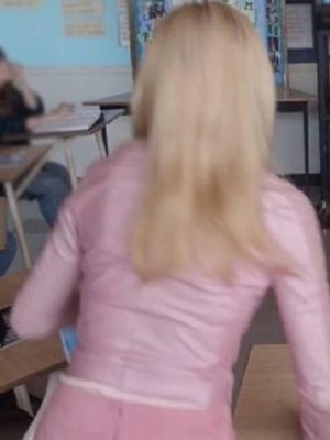 Elle Woods Elle S01 Pink Leather Jacket
