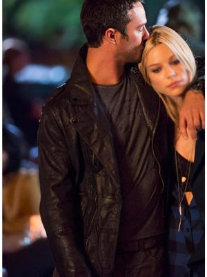 Chicago Fire Kelly Severide Black Leather Jacket
