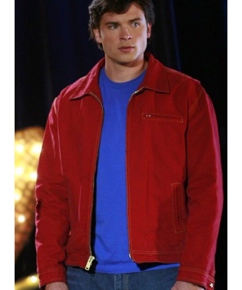 Clark Kent Smallville Red Cotton Jacket