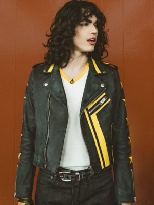 Conan Gray Never Ending Black Leather Jacket