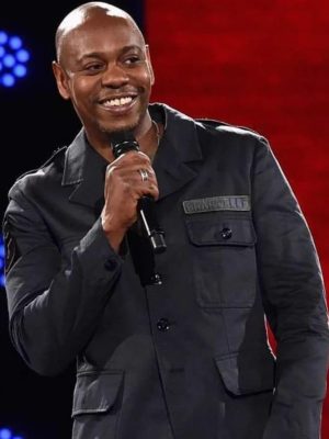 Dave Chapelle Black Cotton Jacket