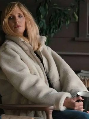 Dutton Ranch 2026 Kelly Reilly Sherpa Coat