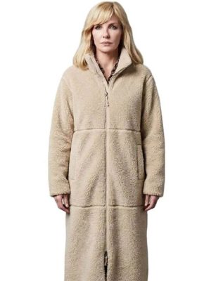 Dutton Ranch 2026 Kelly Reilly Sherpa Coat