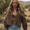 Dutton Ranch 2026 Natalie Alyn Lind Fringe Jacket