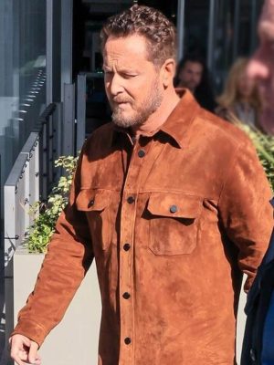 Dutton Ranch 2026 Premiere Cole Hauser Suede Jacket