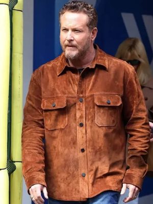 Dutton Ranch 2026 Premiere Cole Hauser Suede Jacket