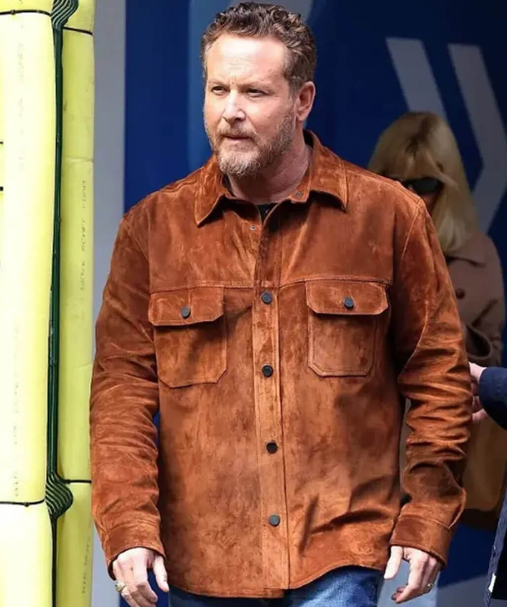Dutton Ranch 2026 Premiere Cole Hauser Suede Jacket