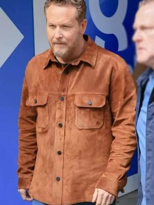 Dutton Ranch 2026 Premiere Cole Hauser Suede Jacket
