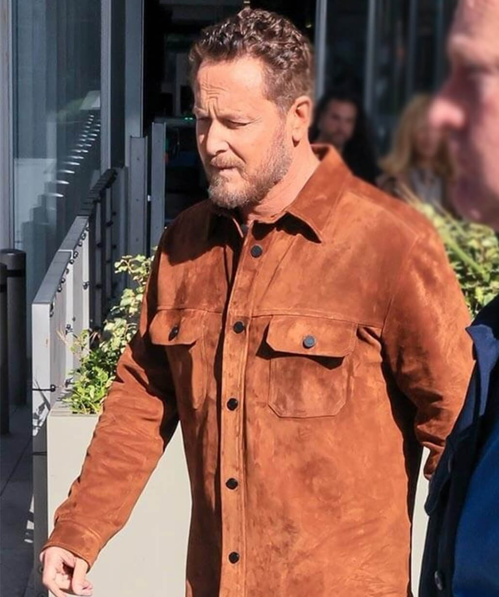 Dutton Ranch 2026 Premiere Cole Hauser Suede Jacket