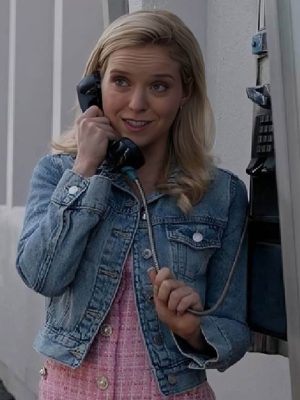 Elle 2026 Lexi Minetree Blue Denim Jacket