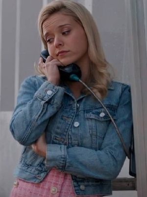 Elle 2026 Lexi Minetree Blue Denim Jacket