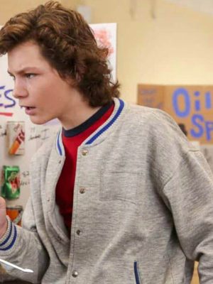 Georgie Cooper Young Sheldon S01 Grey Jacket