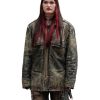 Ivy Wolk Roommates 2026 Distressed Leather Jacket