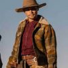 Darren Mann 923 Jack Dutton Plaid Shearling Jacket