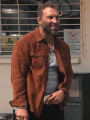 Jai Courtney Dutton Ranch 2026 Suede Jacket