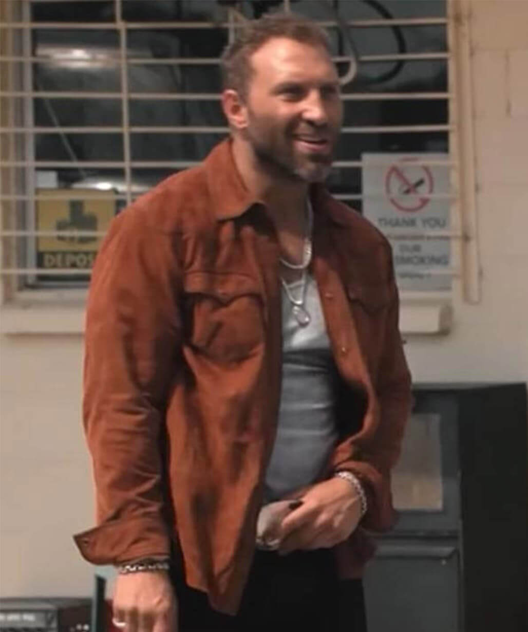 Jai Courtney Dutton Ranch 2026 Suede Jacket
