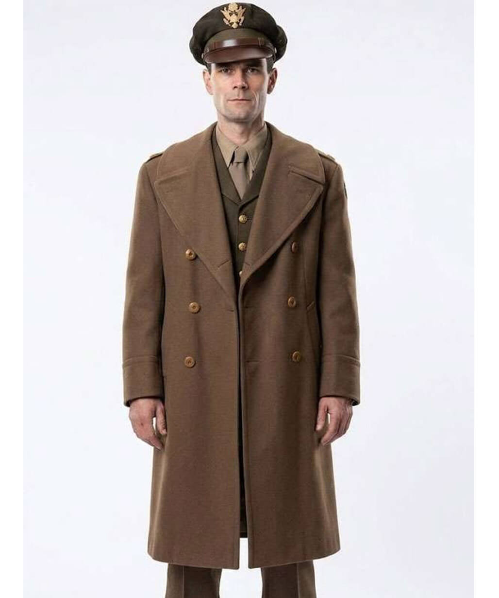 Jimmy 2026 KJ Apa Brown Wool Coat