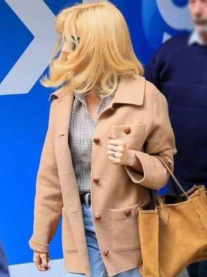 Kelly Reilly Dutton Ranch 2026 Wool Jacket