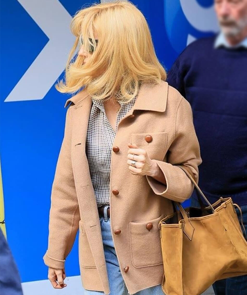 Kelly Reilly Dutton Ranch 2026 Wool Jacket