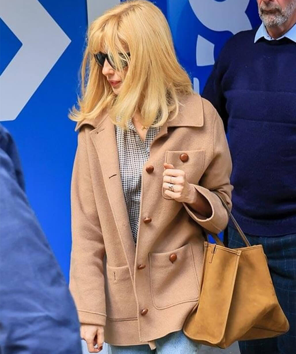 Kelly Reilly Dutton Ranch 2026 Wool Jacket