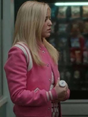 Lexi Minetree Elle 2026 Pink Bomber Jacket