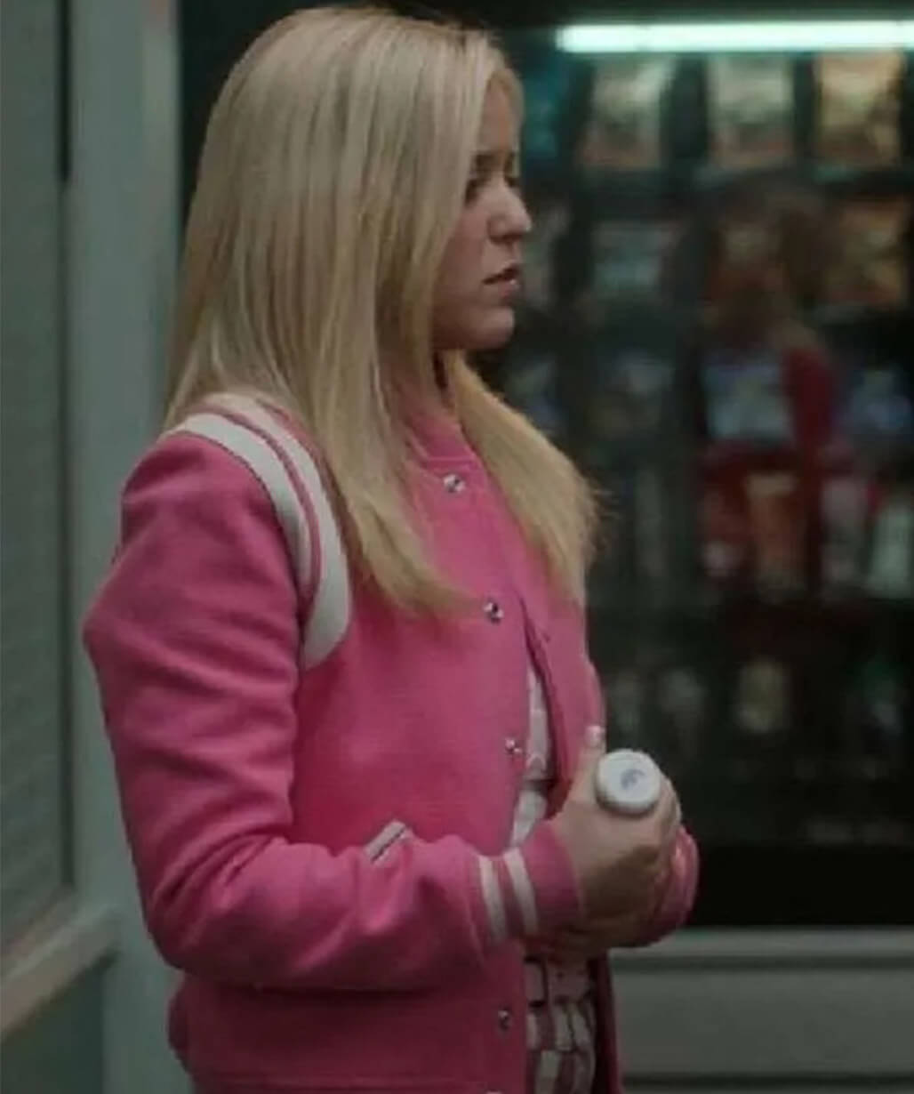 Lexi Minetree Elle 2026 Pink Bomber Jacket