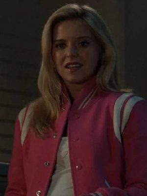 Lexi Minetree Elle 2026 Pink Bomber Jacket