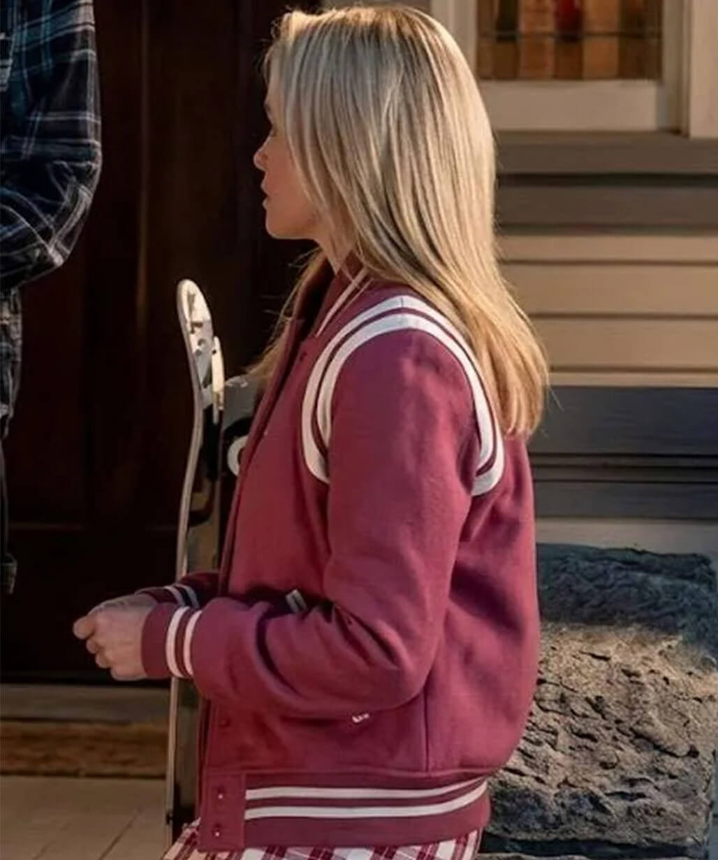 Lexi Minetree Elle 2026 Pink Bomber Jacket