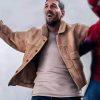 Lionel Messi Spider Man Brand New Day 2026 Suede Jacket