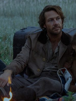 Little House On The Prairie 2026 Luke Bracey Brown Coat