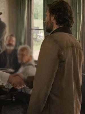 Little House On The Prairie 2026 Luke Bracey Brown Coat