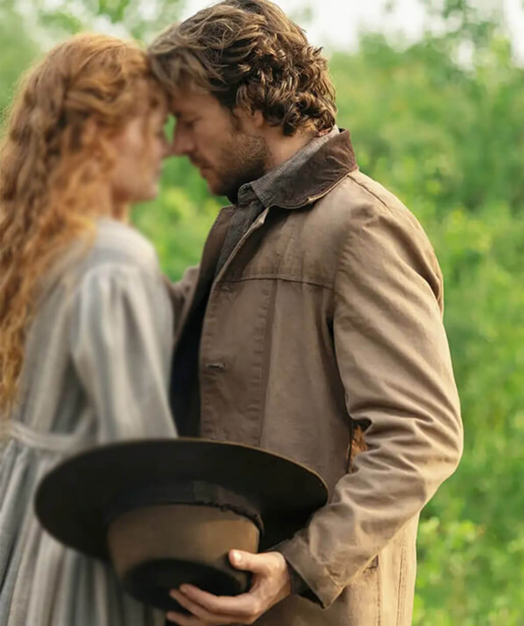 Little House On The Prairie 2026 Luke Bracey Brown Coat