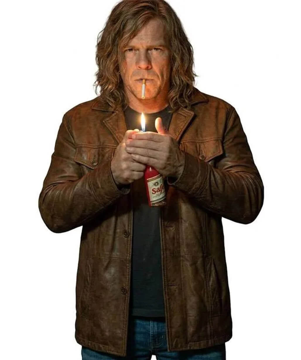 Motor City 2026 Alan Ritchson Leather Jacket
