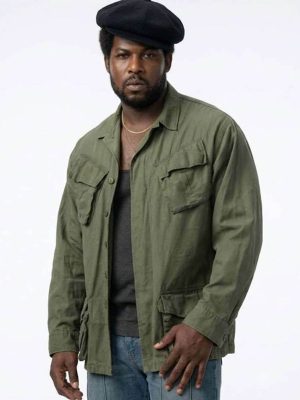 Motor City 2026 Lionel Boyce Green Cotton Jacket