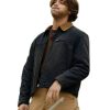 Off Campus 2026 Antonio Cipriano Black Cotton Jacket