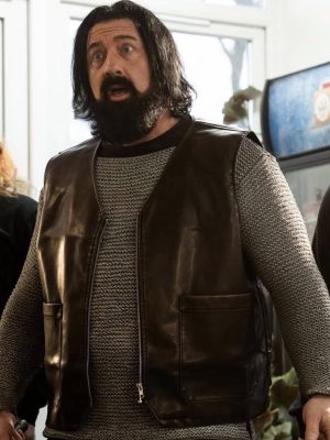 Reckless 2026 Mark Strange Brown Leather Vest
