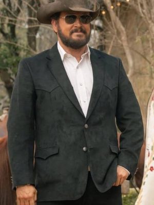 Rip Wheeler Dutton Ranch 2026 Suede Blazer