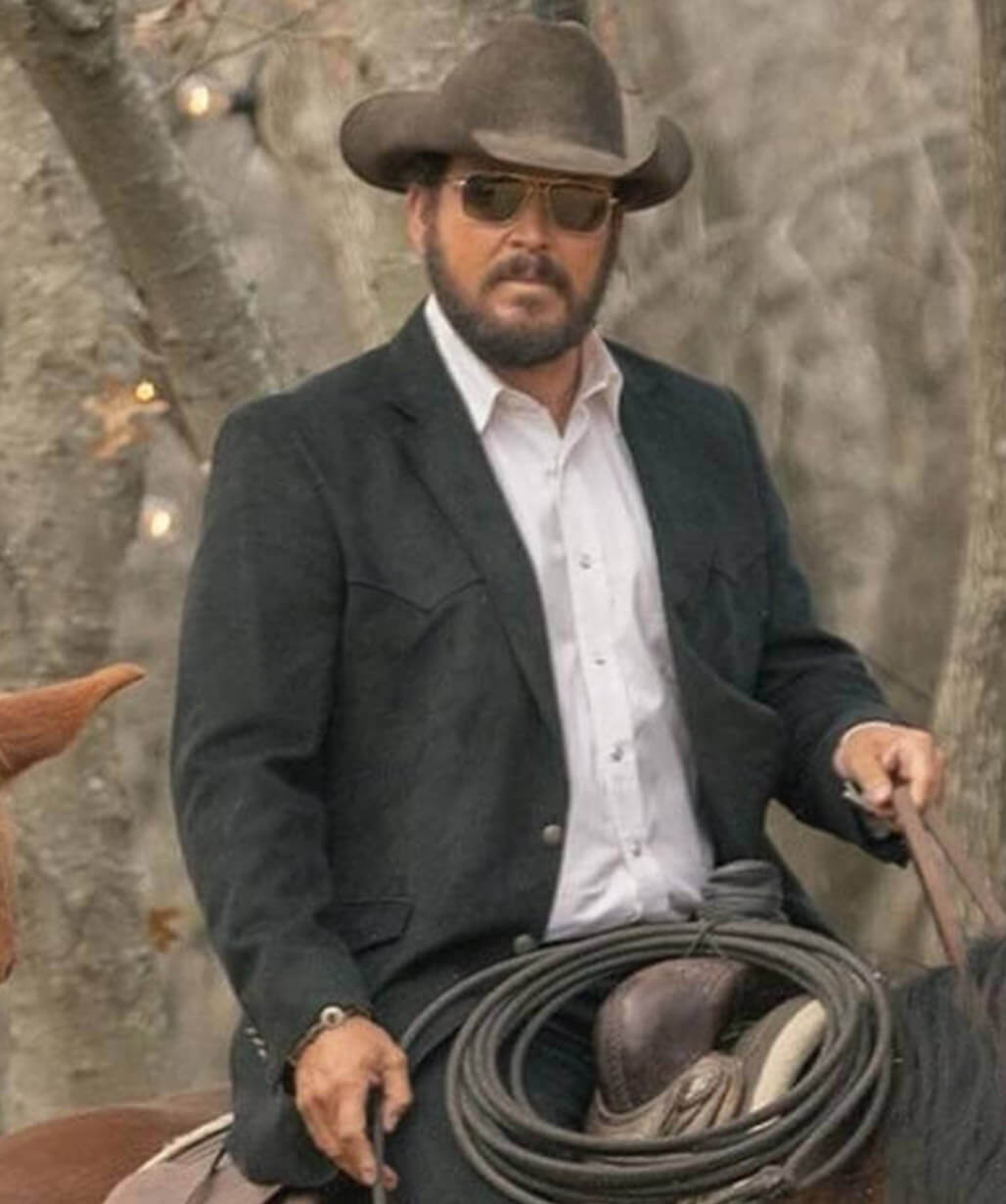 Rip Wheeler Dutton Ranch 2026 Suede Blazer