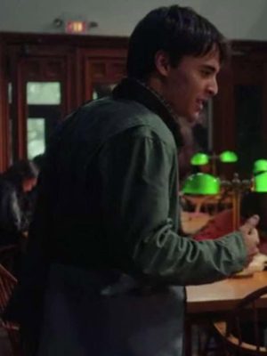 Roommates 2026 Billy Bryk Green Cotton Jacket