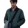 Roommates 2026 Billy Bryk Green Cotton Jacket