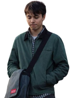 Roommates 2026 Billy Bryk Green Cotton Jacket