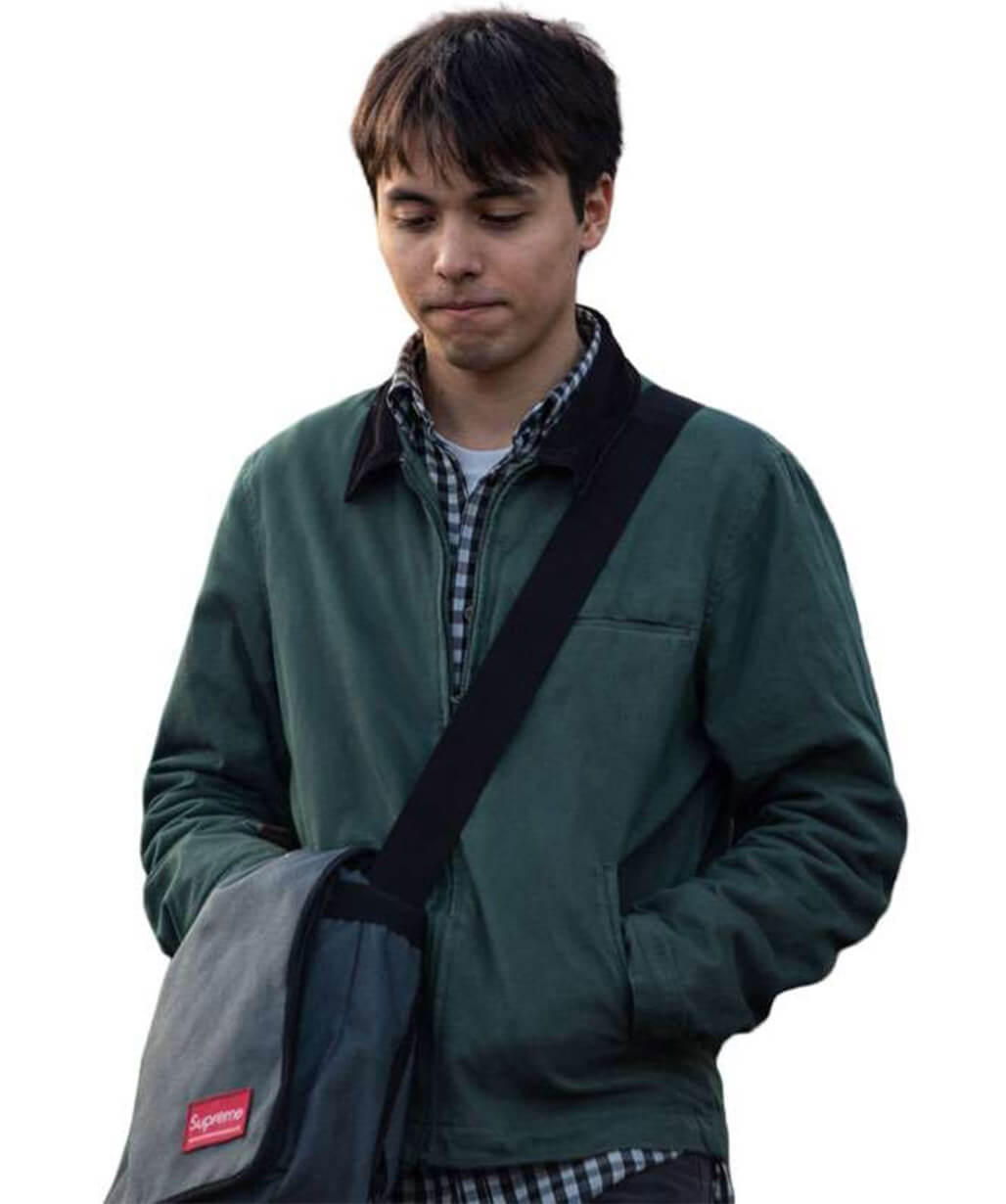 Roommates 2026 Billy Bryk Green Cotton Jacket