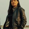 Saint-Pierre S01 Josephine Jobert Black Leather Jacket